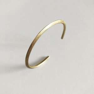 纖細手鐲 THIN SHARP BANGLE